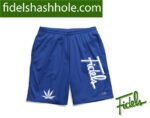 Fidels Basketball Shorts Royal Blue