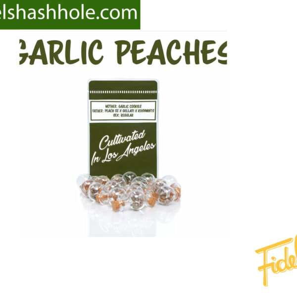 fidels garlic peaches