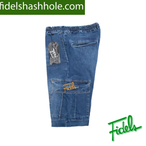 fidels jeans blue/mustard