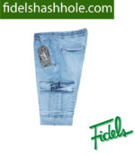 fidels jeans light blue/black