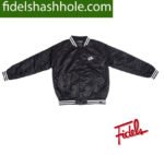 FIDELS BLACK VARSITY JACKET