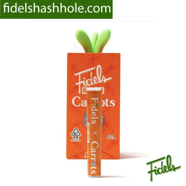 fidels x carrots mini hash-hole pre-roll