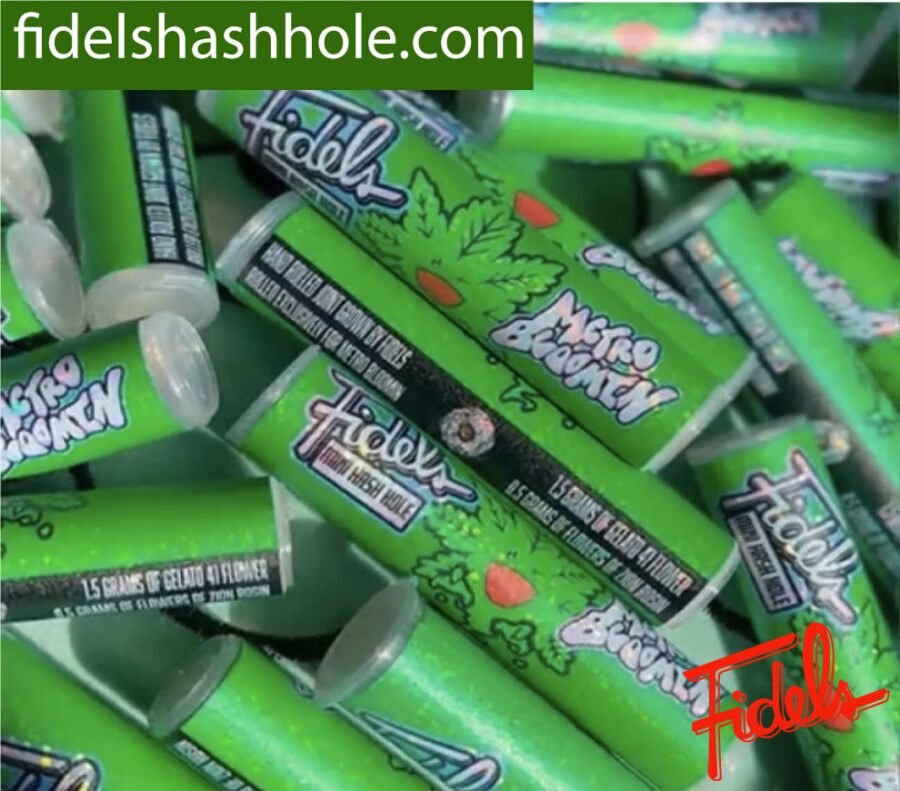 FIDEL’S HASH HOLE PRE-ROLLS FIDELS X METRO-BLOOMIN MINI HASH HOLES