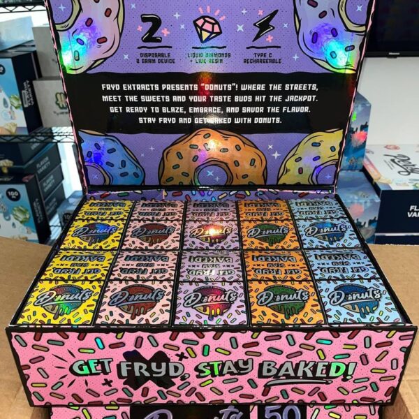 2G FRYD  X DONUTS DISPOSABLES | FOR SALE